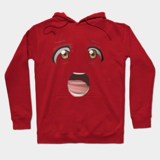 Surprised/Shocked face Hoodie